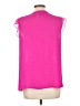 DKNY 100% Polyester Pink Sleeveless Blouse Size L - photo 2