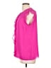 DKNY 100% Polyester Pink Sleeveless Blouse Size L - photo 5