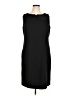 Style&Co 100% Polyester Solid Black Cocktail Dress Size 16 - photo 1