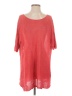 Eileen Fisher 100% Hemp Red Short Sleeve Top Size S - photo 1