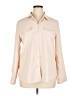 Unbranded 100% Polyester Tan Long Sleeve Blouse Size L - photo 1