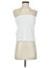 Shein 100% Polyester White Sleeveless Blouse Size 2 - photo 1