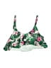 Yours Tropical Floral Green Swimsuit Top Size EU 46 - photo 2