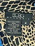 BCBG Animal Print Gold Long Sleeve Blouse Size S - photo 7