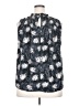 Joie 100% Polyester Silver Sleeveless Blouse Size XXL - photo 2