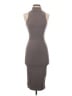 Zara Solid Gray Cocktail Dress Size S - photo 1