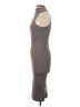 Zara Solid Gray Cocktail Dress Size S - photo 5
