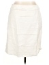 Larry Levine Solid Ivory Formal Skirt Size 14 - photo 2