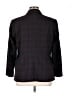 1.State Plaid Black Burgundy Blazer Size 14W - photo 2