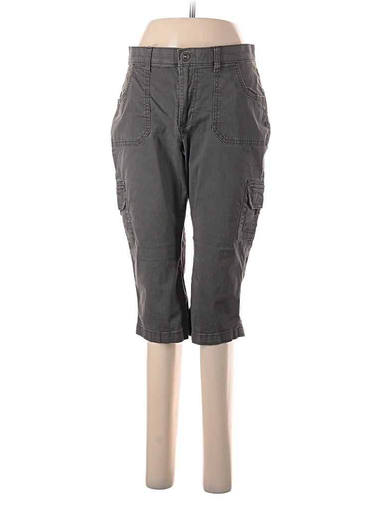 Pre-owned Lee Cargo Pants In Gray