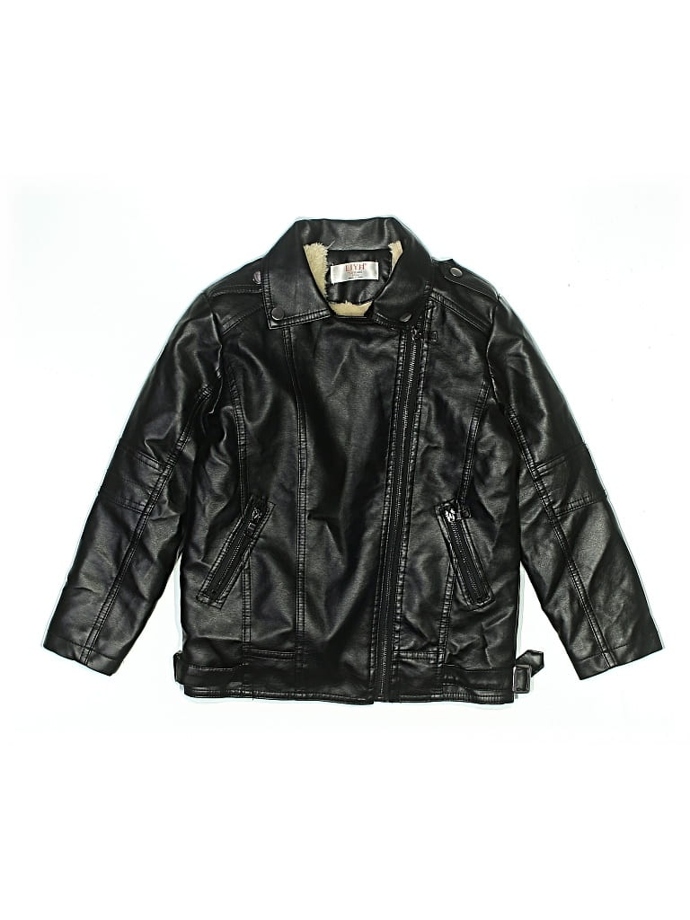 Pre-owned Assorted Brands Kids' Jacket In Black