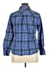 Guide Series 100% Cotton Plaid Blue Long Sleeve Button-Down Shirt Size XL - photo 2
