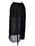 Assorted Brands 100% Polyester Solid Black Casual Skirt Size 0X - photo 1