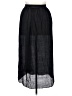 Assorted Brands 100% Polyester Solid Black Casual Skirt Size 0X - photo 2