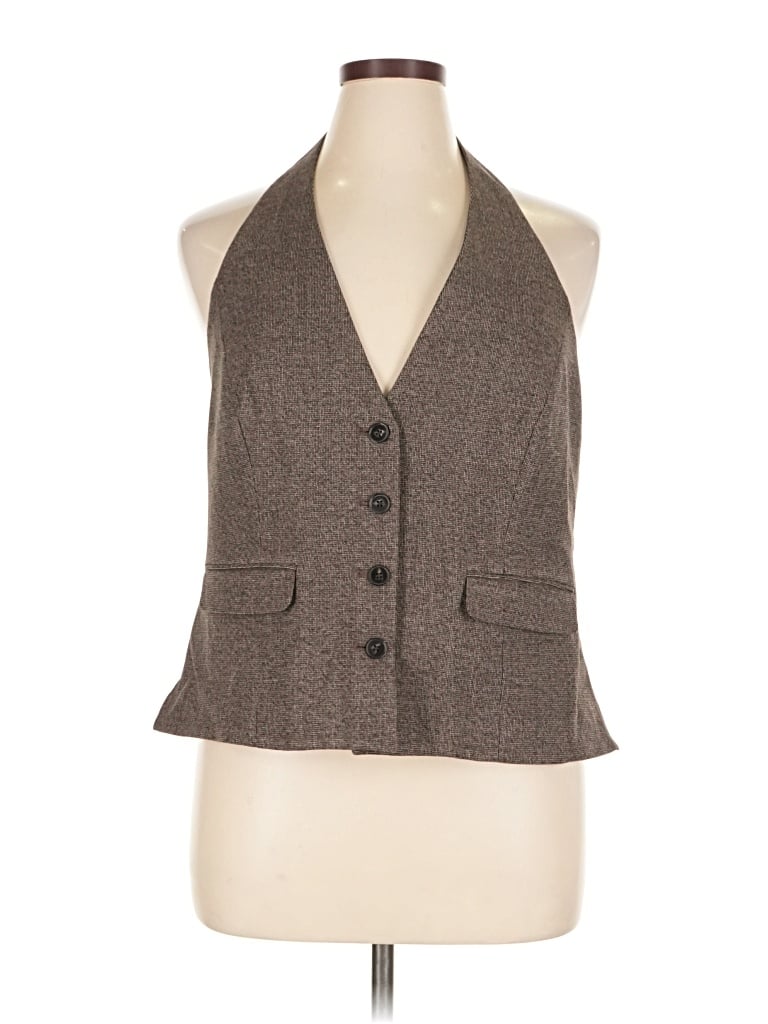Express Vest In Brown