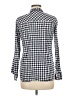 J.Crew Checkered-gingham Blue Long Sleeve Button-Down Shirt Size 6 - photo 2