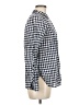 J.Crew Checkered-gingham Blue Long Sleeve Button-Down Shirt Size 6 - photo 4