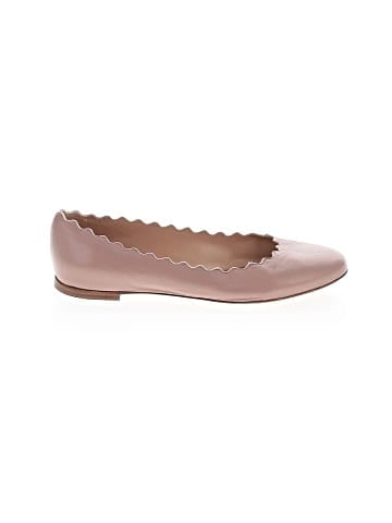 Chloé Lauren Scalloped Ballet Flats (view 1)