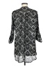 Lush 100% Polyester Black Kimono Size M - photo 2