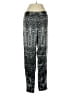 WAYF 100% Polyester Print Silver Casual Pants Size S - photo 1