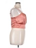 Lulus 100% Polyester Pink Sleeveless Blouse Size XL - photo 4