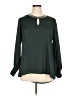 metaphor 100% Polyester Green Long Sleeve Blouse Size XL - photo 1