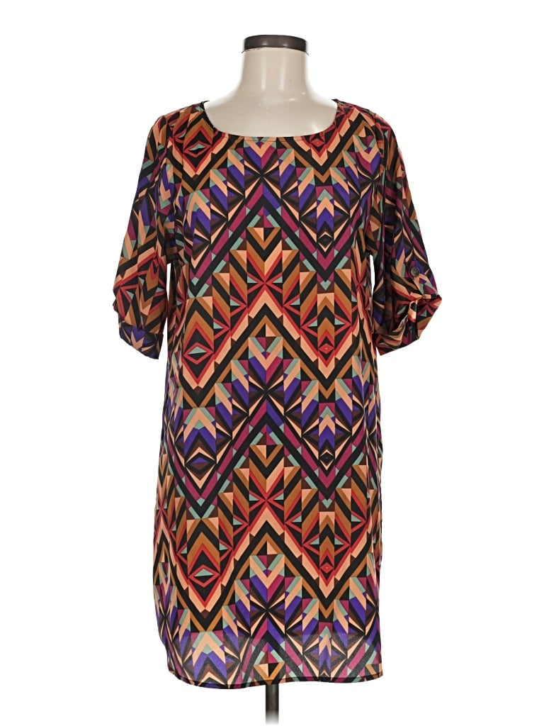 Pre-owned Everly Casual Dress In Orange
