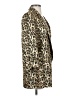 Zara Basic Animal Print Gold Coat Size XS - photo 4