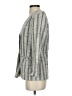 Michelle Stuart 100% Polyester Plaid Gray Blazer Size 2 - photo 5