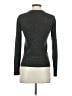Gryphon New York 100% Wool Animal Print Gray Wool Pullover Sweater Size XS - photo 2