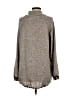 My Story Animal Print Gray Turtleneck Sweater Size S - photo 2