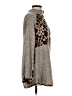 My Story Animal Print Gray Turtleneck Sweater Size S - photo 4