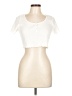 BP. Ivory Short Sleeve Top Size L - photo 1