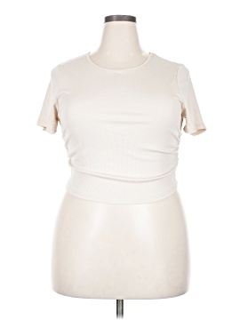 Shein Curve Short Sleeve Top