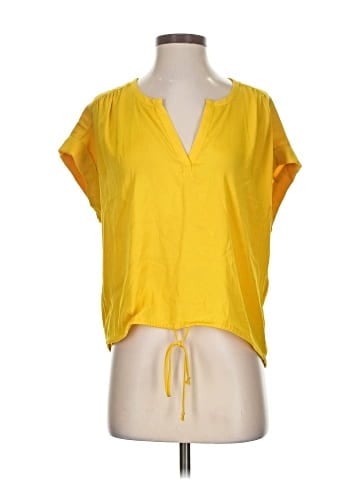 BCBGMAXAZRIA Short Sleeve Top (view 1)