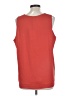 Tabitha Webb 100% Polyester Red Sleeveless Blouse Size L - photo 2