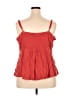 Torrid 100% Rayon Red Sleeveless Blouse Size 4X Plus (4) - photo 2