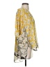 CAbi 100% Polyester Yellow 3/4 Sleeve Blouse Size S - photo 4