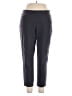 Terra & Sky Solid Gray Casual Pants Size 14 (petite) - photo 1