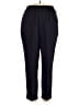 Briggs New York Polka Dots Blue Casual Pants Size 18 - photo 1