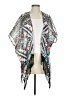 BECCA® by Rebecca Virtue 100% Polyester Teal Kimono Size XS - Sm - photo 1