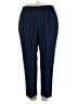 R&M Richards Solid Blue Casual Pants Size 22 (petite) - photo 1