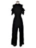 Club Monaco Solid Black Jumpsuit Size 2 - photo 2