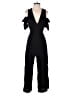 Club Monaco Solid Black Jumpsuit Size 2 - photo 1