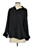 Zara Black 3/4 Sleeve Button-Down Shirt Size XS - photo 1
