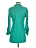 Splendid 100% Rayon Green 3/4 Sleeve Blouse Size XS - photo 2