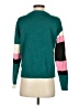 Noisy May Color Block Green Pullover Sweater Size XS - photo 2