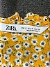 Zara Yellow Long Sleeve Blouse Size S - photo 7