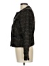 Ecru 100% Polyester Tweed Black Blazer Size L - photo 5