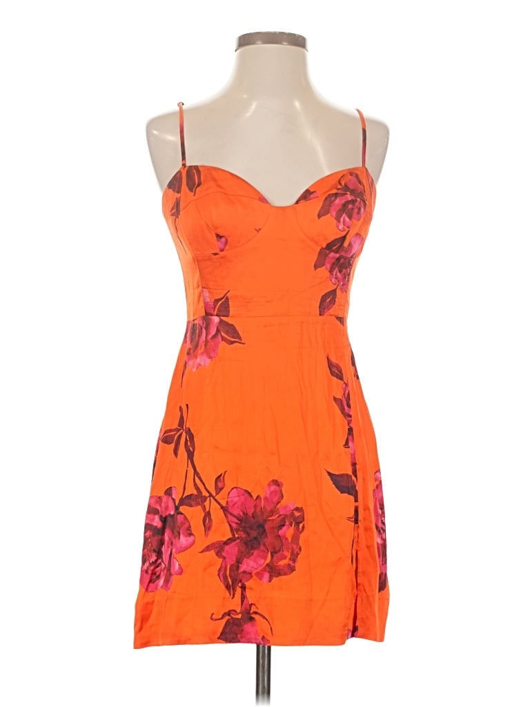 Pre-owned Nbd Cocktail Dress In Orange